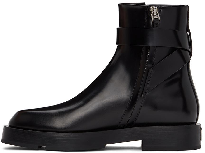 商品Givenchy|黑色 Squared Buckle 踝靴,价格¥12491,第5张图片详细描述