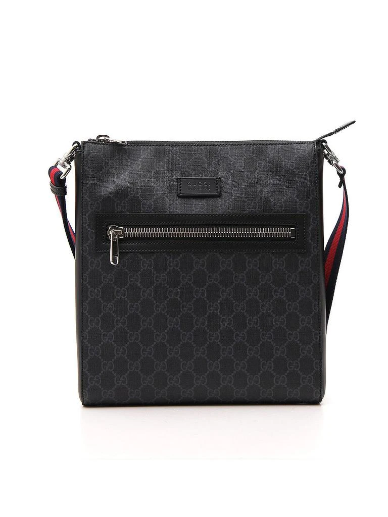 商品Gucci|Gucci GG Supreme Web Strap Messenger Bag,价格¥7259,第1张图片