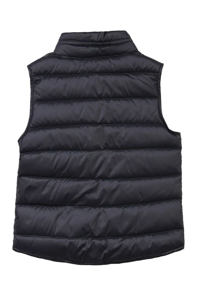 商品【商品预售7天】 Moncler|Moncler 男童马甲 I19541A0010053334742-0 蓝色,价格¥1098,第3张图片详细描述