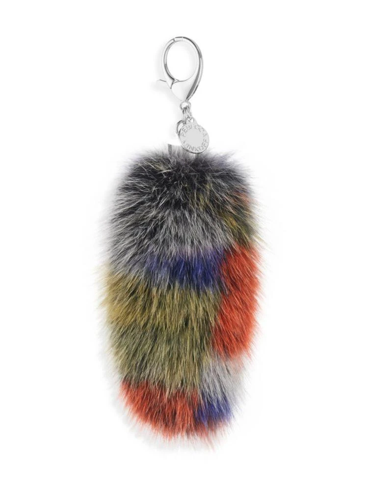 商品Rebecca Minkoff|Fox Fur Tail Bag Charm,价格¥204,第1张图片