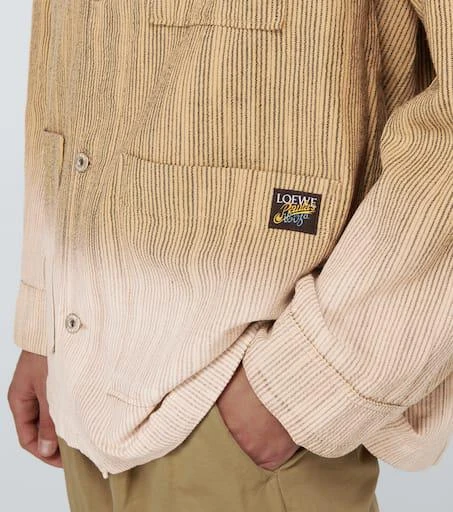 商品Loewe|Paula's Ibiza褪色效果条纹夹克,价格¥6104,第5张图片详细描述
