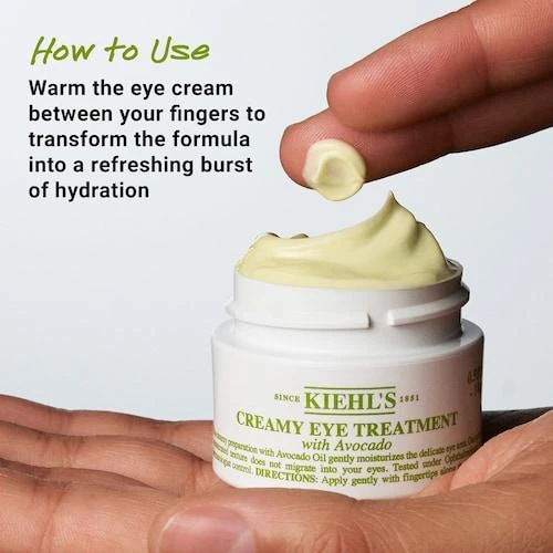 商品Kiehl's|Mini Hydrating Eye Treatment Cream with Avocado,价格¥290,第5张图片详细描述