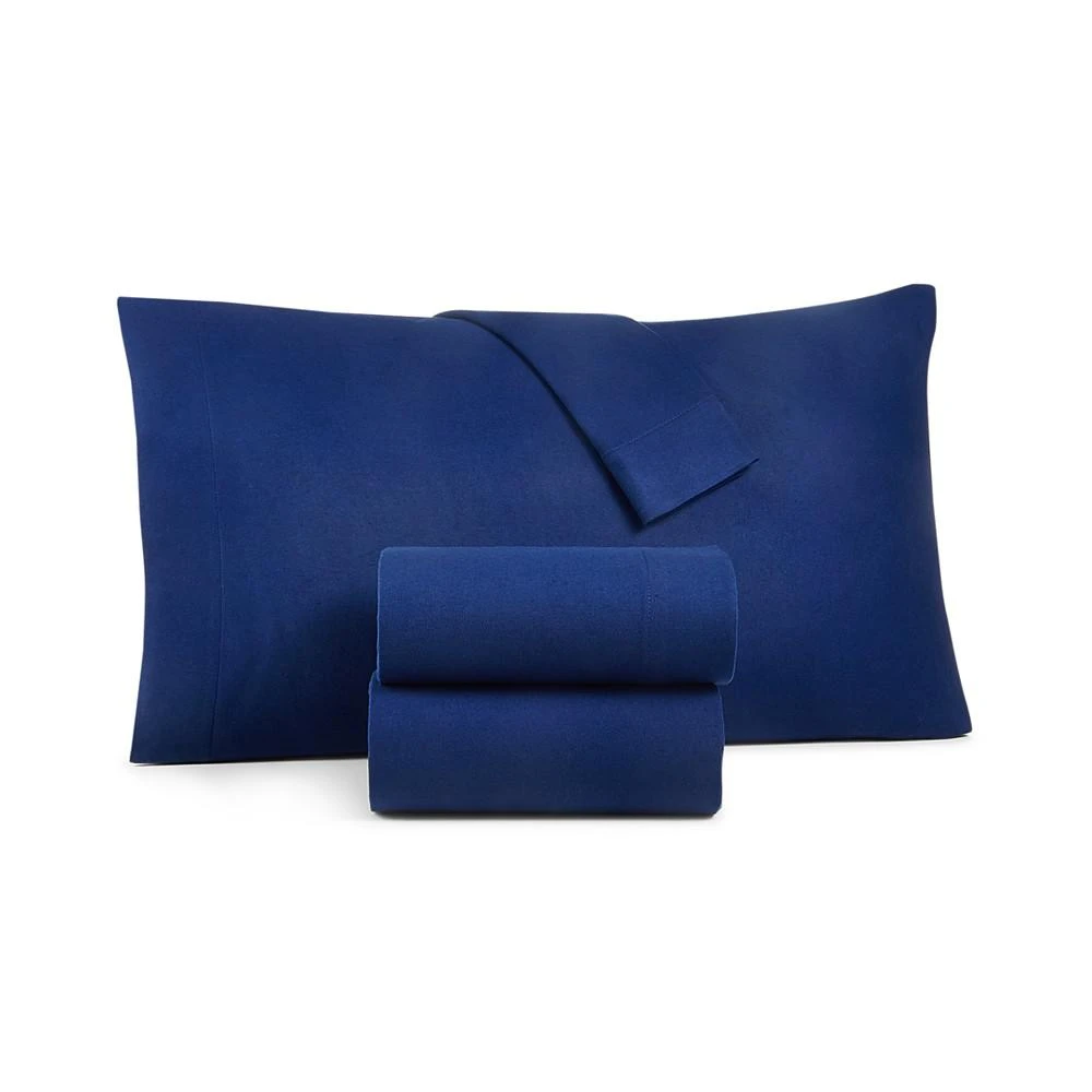 商品Martha Stewart|Solid 100% Cotton Flannel Pillowcase, Standard, Created For Macy's,价格¥75,第1张图片
