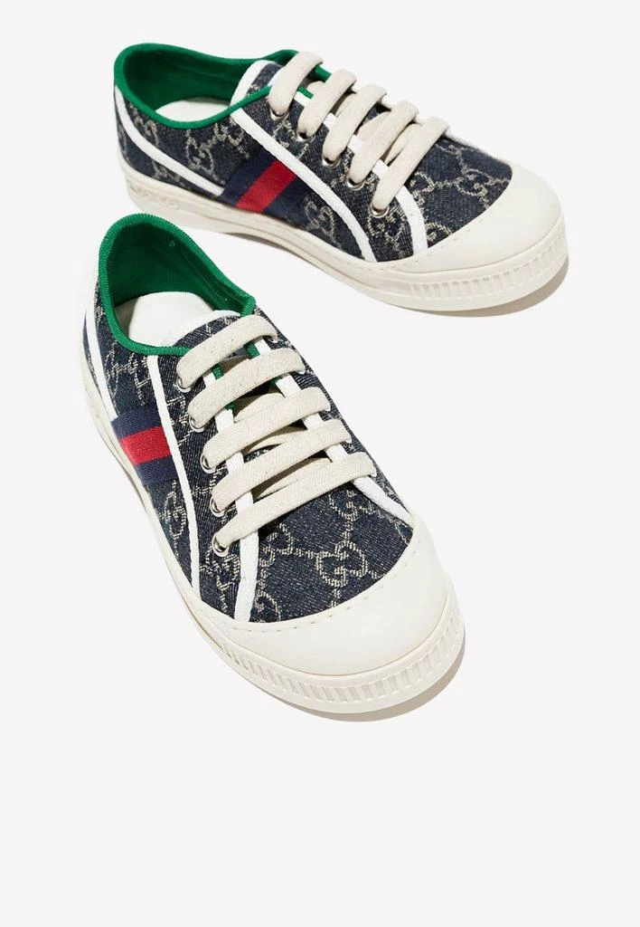 商品Gucci|Boys Tennis 1977 Canvas Sneakers,价格¥2895,第2张图片详细描述