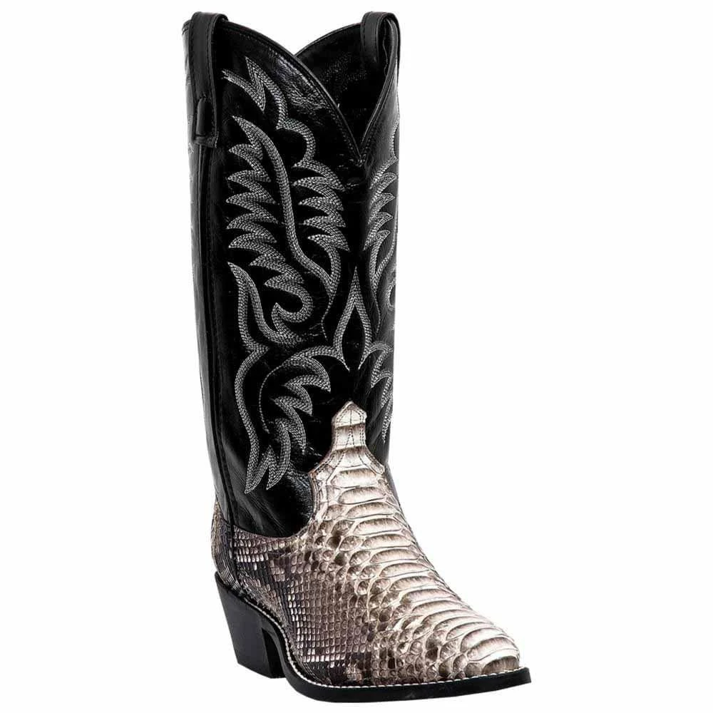 商品Laredo|Key West Python Round Toe Cowboy Boots,价格¥1499,第2张图片详细描述
