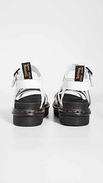 商品Dr. Martens 马汀博士|Blaire Chunky 3 固定带凉鞋,价格¥550,第4张图片详细描述