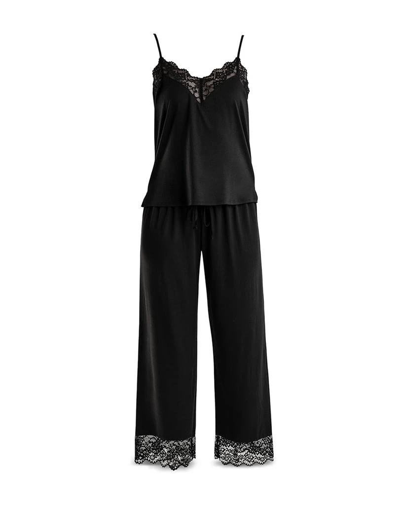 Aegean Sea Lace Trim Pajama Set 商品