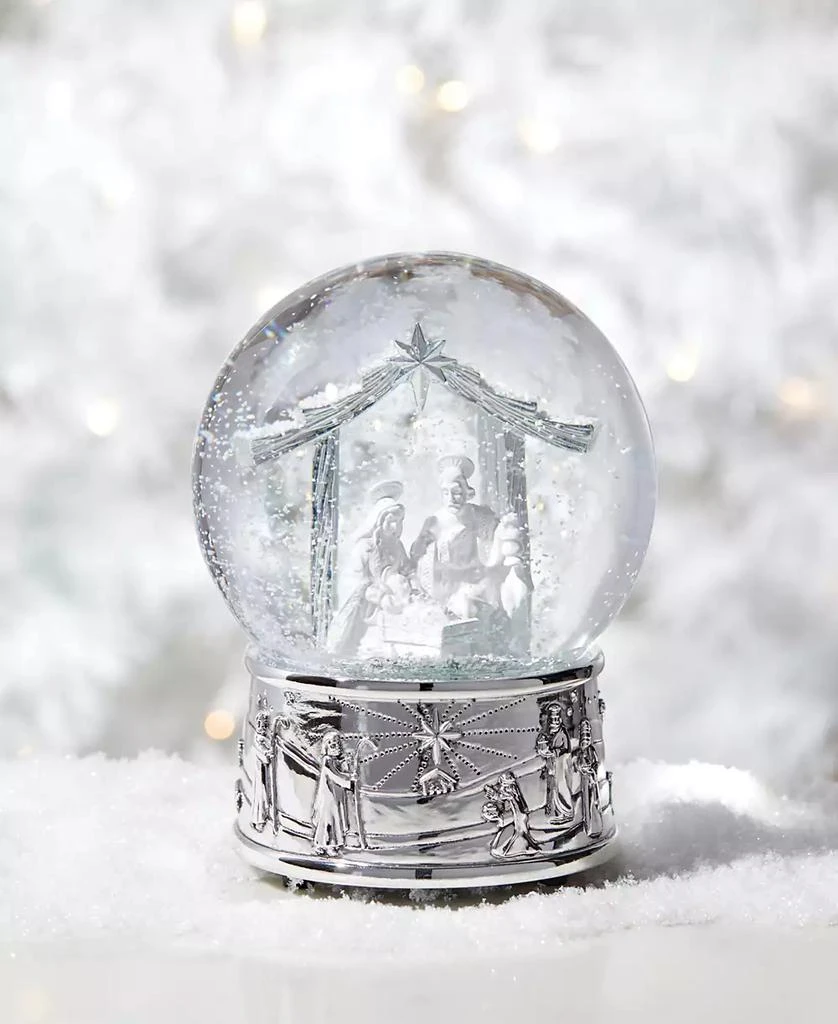 商品Reed & Barton|Nativity Musical Snow Globe,价格¥316,第3张图片详细描述