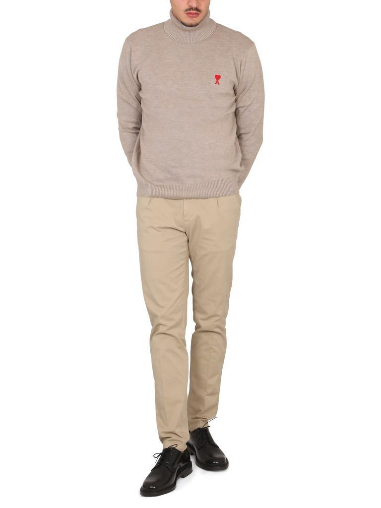 商品AMI|Ami Alexandre Mattiussi Ami De Coeur Turtleneck Sweater,价格¥2259,第4张图片详细描述