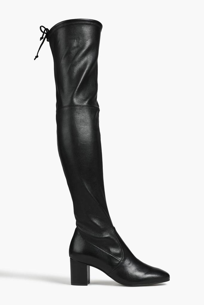 Stuart Weitzman]Genna 60 leather thigh boots 皮革, 橡胶鞋底价格