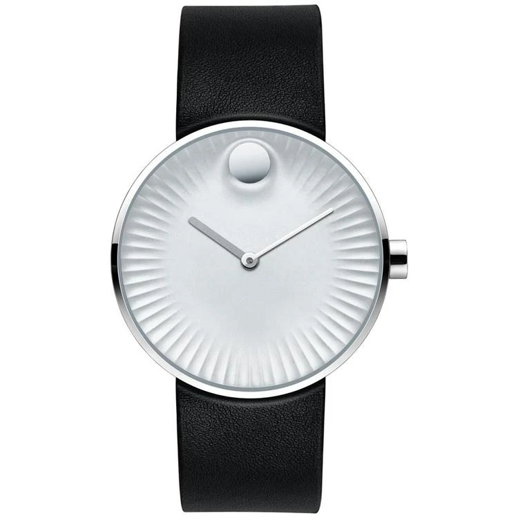 商品Movado|男士瑞界硅胶腕带手表 40mm,价格¥3144,第1张图片