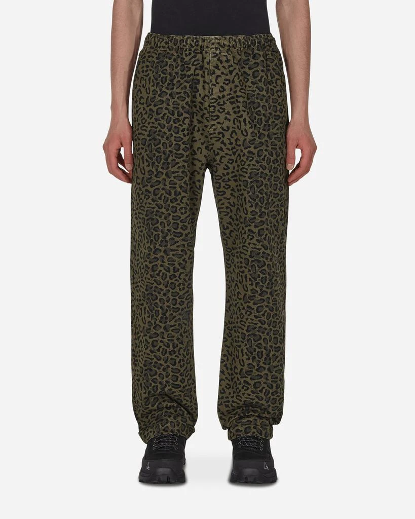 商品STUSSY|Leopard Beach Pants Green,价格¥684,第1张图片