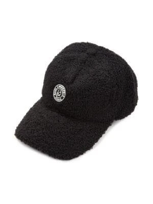 商品Karl Lagerfeld Paris|Faux Shearling Baseball Cap,价格¥96,第1张图片