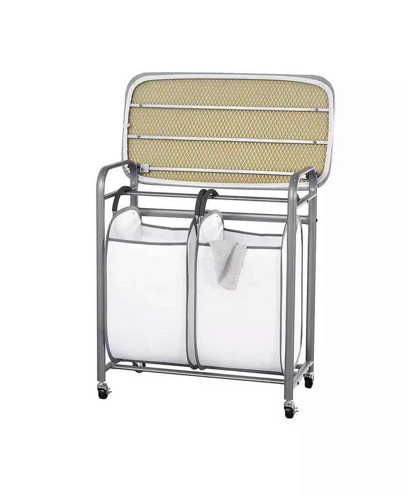 商品Neatfreak|Easy Access Double Laundry Sorter with Folding Table,价格¥1391,第3张图片详细描述