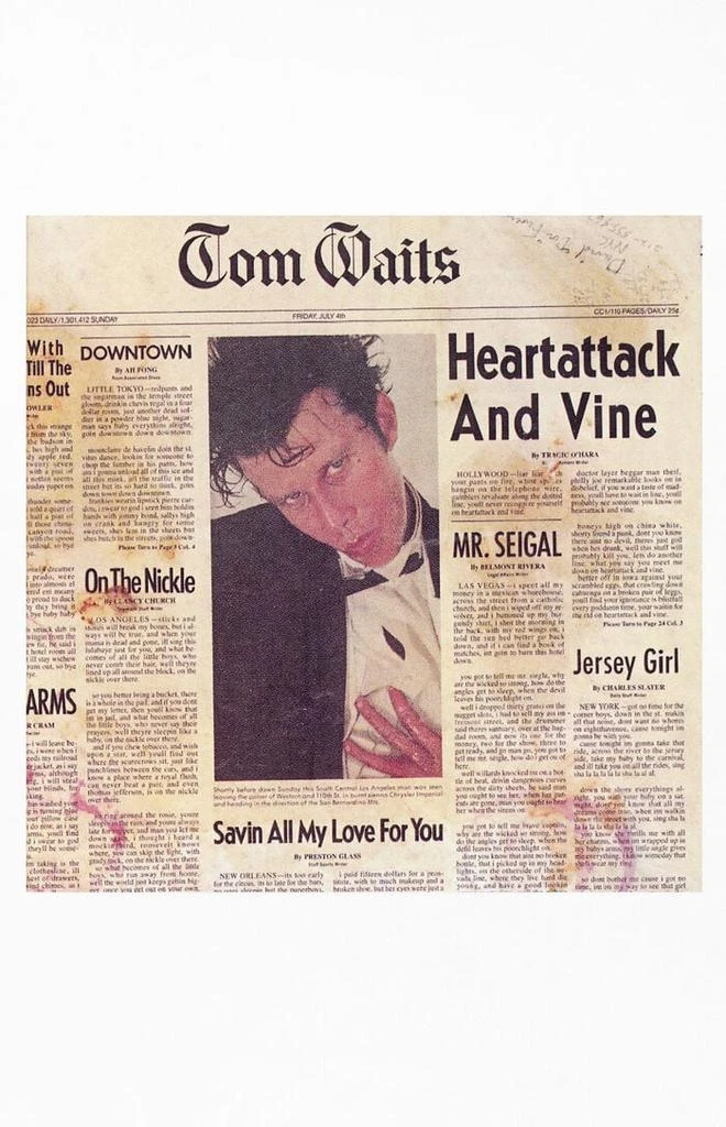 商品null|Tom Waits Heartattack & Vine Vinyl Record,价格¥222,第1张图片