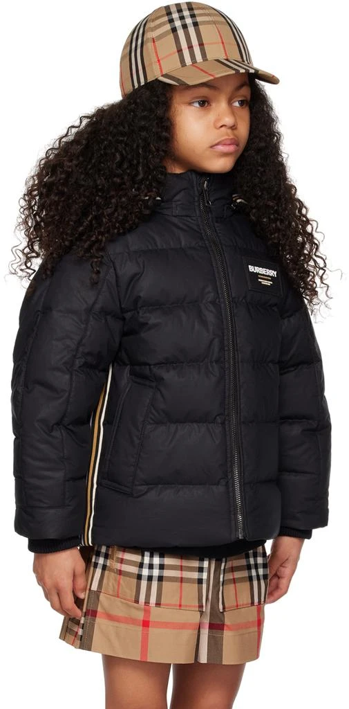 商品Burberry|Kids Black Patch Down Jacket,价格¥4338,第2张图片详细描��述