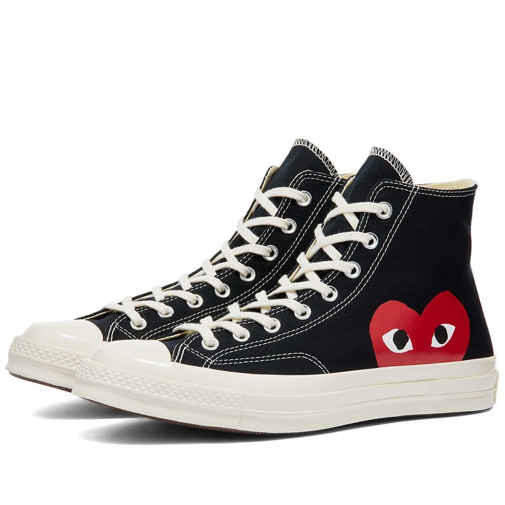 商品Comme des Garcons|Comme des Garcons Play x Converse Chuck Taylor 1970s Hi,价格¥1170,第1张图片