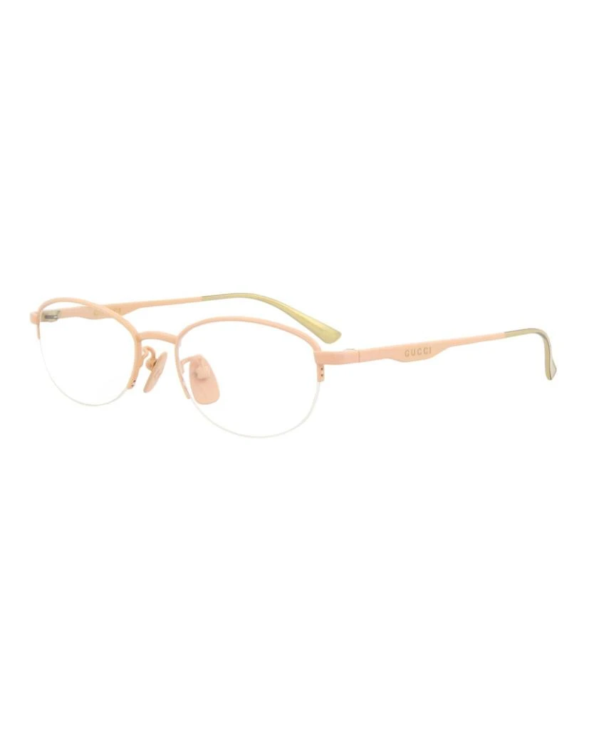 商品Gucci|Round-Frame Titanium Optical Frames,价格¥1064,第2张图片详细描述