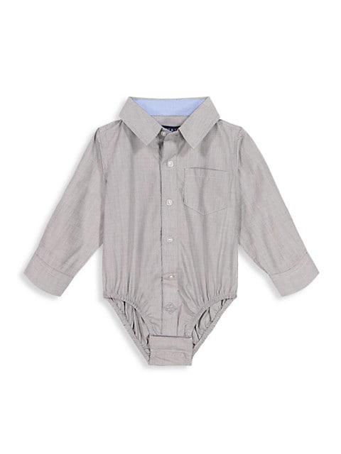 Baby Boy's Poplin Button-Down Shirtzie商品第1张图片规格展示