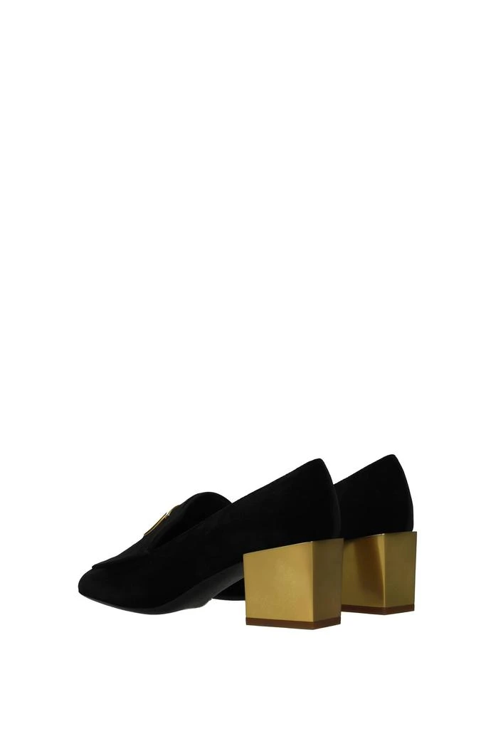 商品Salvatore Ferragamo|Pumps Velvet Black,价格¥2108,第4张图片详细描述