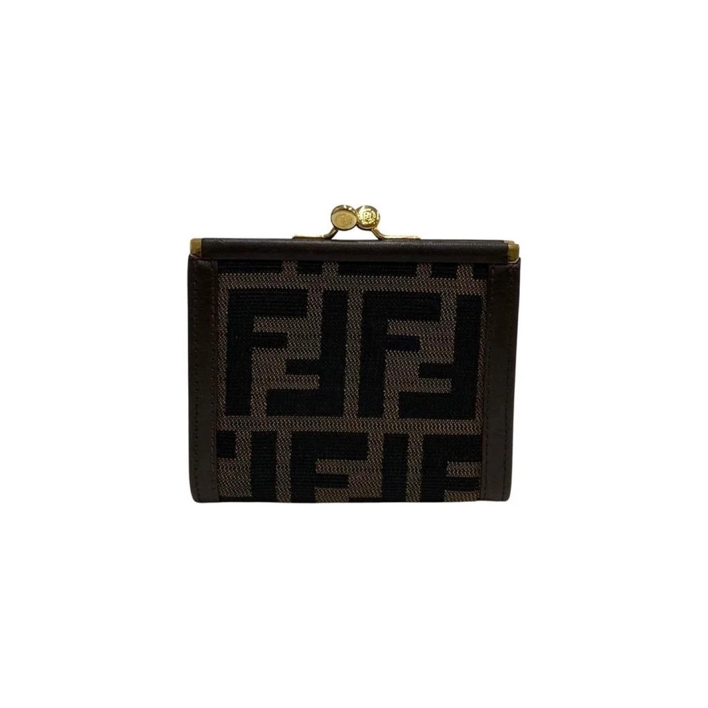 商品[二手商品] Fendi|Fendi Zucca  Canvas Wallet  (Pre-Owned),价格¥2755,第1张图片