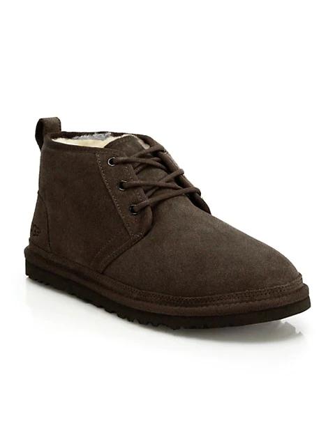 Men's Neumel UGGpure-Lined Suede Chukka Boots商品第1张图片规格展示