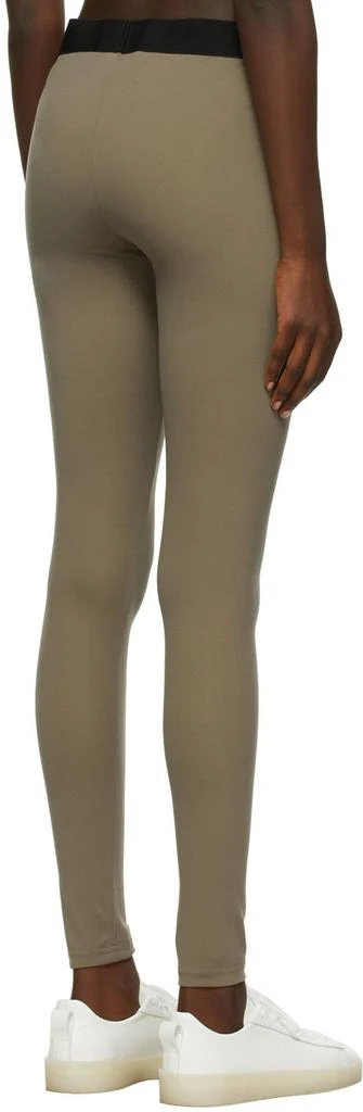 商品Essentials|Taupe Thermal Waffle Logo Lounge Pants,价格¥422,第3张图片详细描述