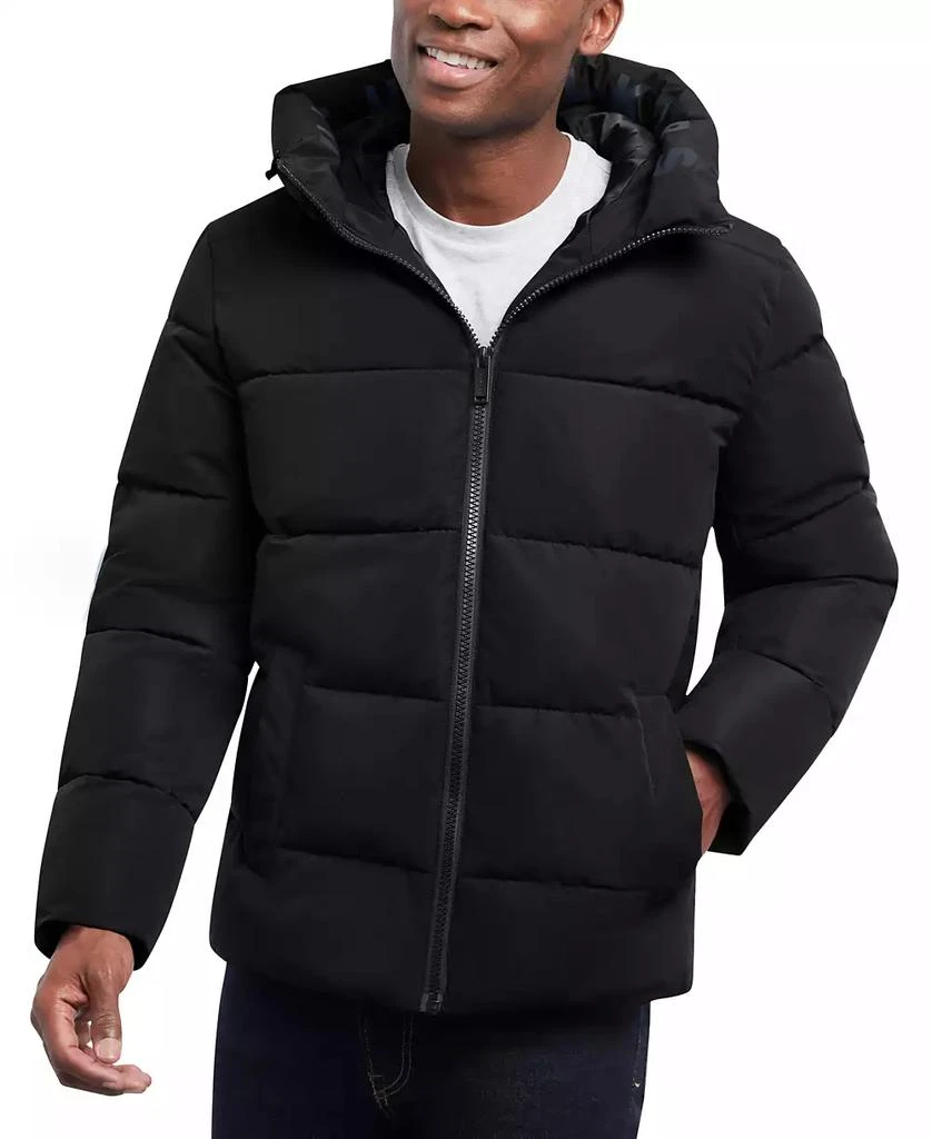 商品Michael Kors|Men's Quilted Hooded Puffer Jacket,价格¥607,第3张图片详细描述