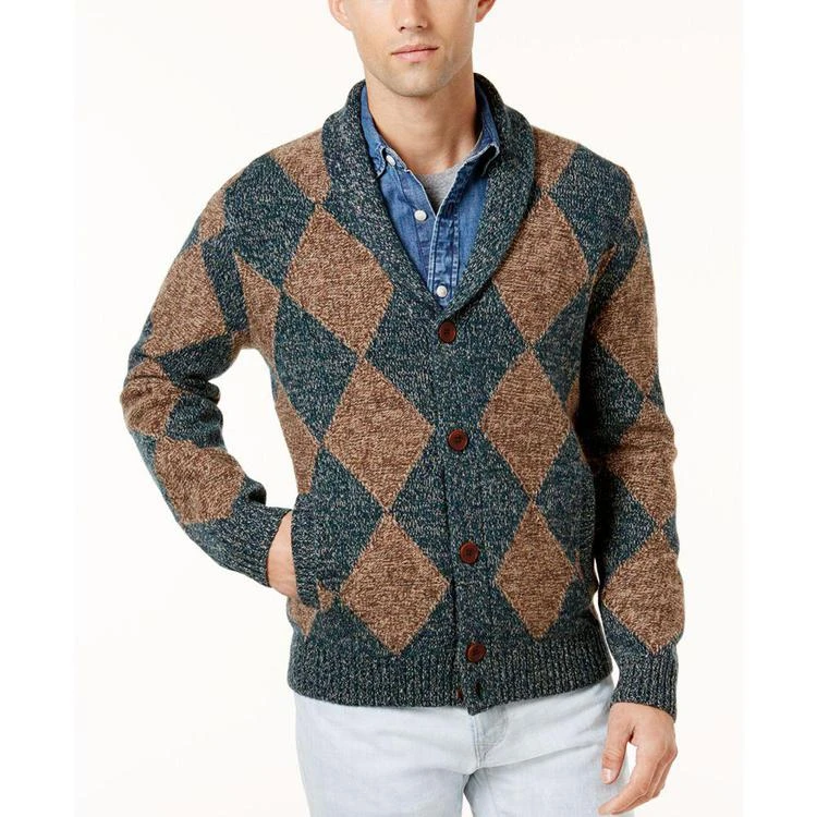 商品Tommy Hilfiger|Men's Shamus Shawl-Collar Cardigan, Created for Macy's,价格¥380,第1张图片