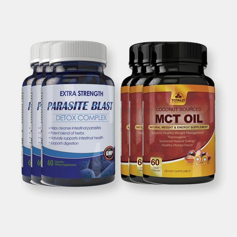 商品Totally Products|Parasite Blast and MCT oil Combo Pack,价格¥430,第1张图片