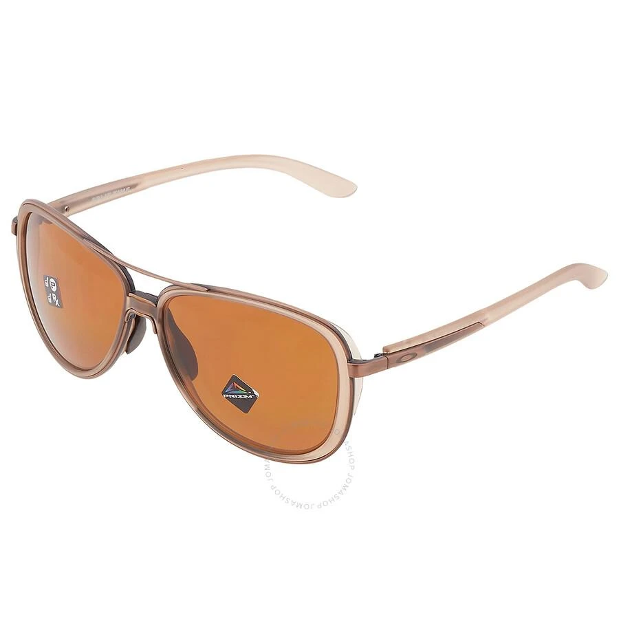 商品Oakley|Split Time Prizm Bronze Polarized Pilot Ladies Sunglasses OO4129 412923 58,价格¥1117,第3张图片详细描述