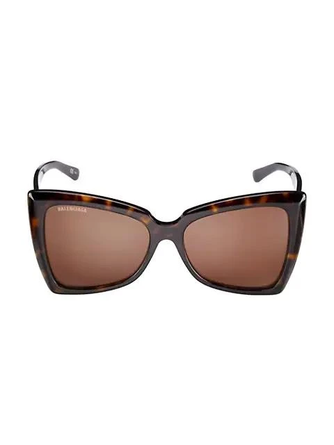 商品Balenciaga|Tip 57MM Butterfly Sunglasses,价格¥2829,第1张图片