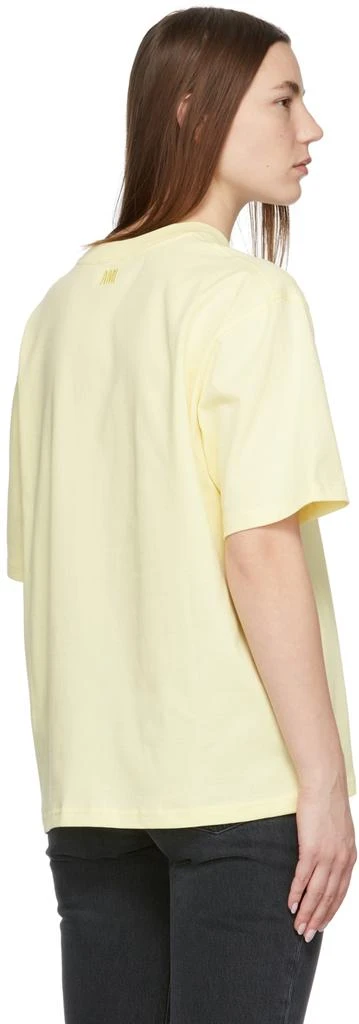 商品AMI|Yellow Ami de Cœur T-Shirt,价格¥428,第3张图片详细描述