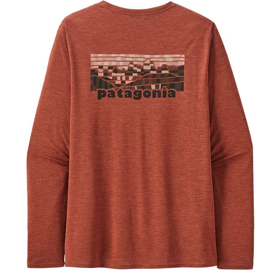 商品Patagonia|Capilene Cool Daily Graphic Long-Sleeve Shirt - Men's,价格¥218,第1张图片详细描述