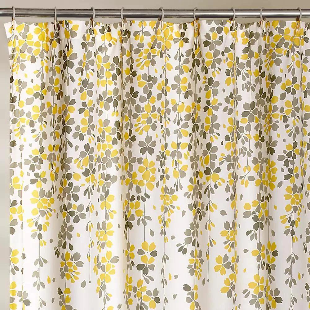 商品Lush Décor|Weeping Flower Shower Curtain, 72" x 72",价格¥290,第2张图片详细描述