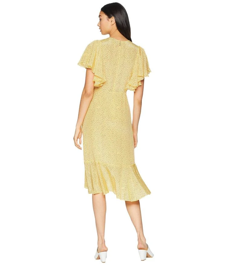 商品Juicy Couture|Laurel Ditsy Ruffle Silk Dress,价格¥684,第3张图片详细描述