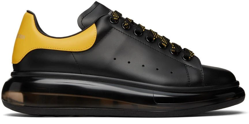 商品Alexander McQueen|Black Oversized Sneakers,价格¥2314,第1张图片