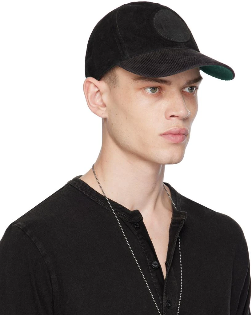 商品RRL|Black Ranch Logo Suede Ball Cap,价格¥1532,第2张图片详细描述