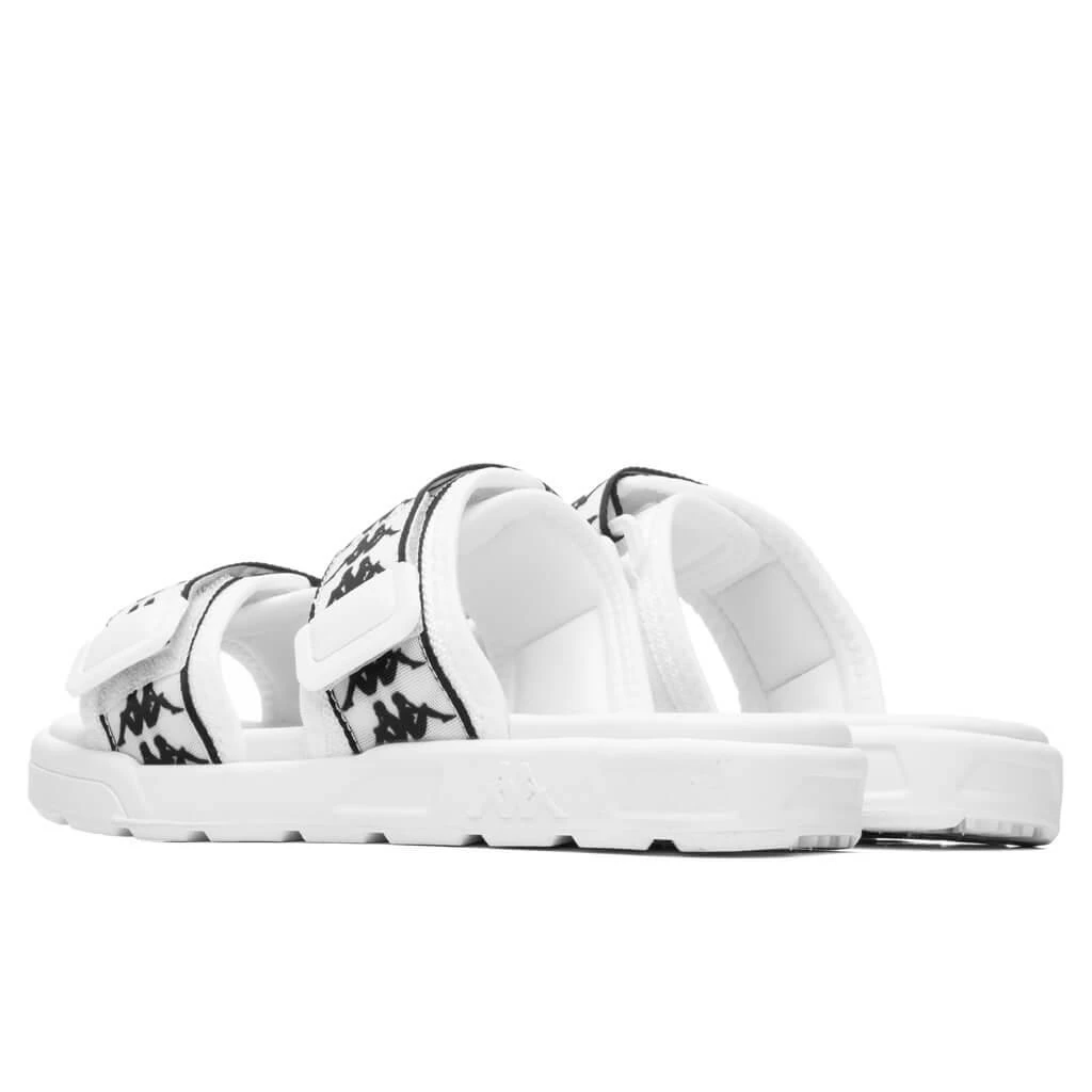 商品Kappa|222 Banda Aster 1 Sandals - White/Black,价格¥396,第3张图片详细描述