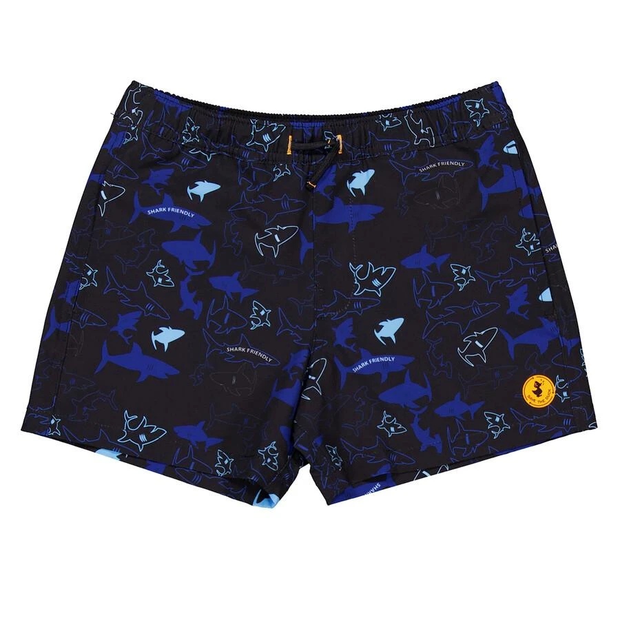 商品Save The Duck|Boys Printed Swim Trunks,价格¥176,第1张图片