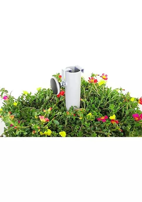 商品belk|Xxds O 810 Zinc Plated White Powercoated Planter Umbrella Stand,价格¥2012,第5张图片详细描述