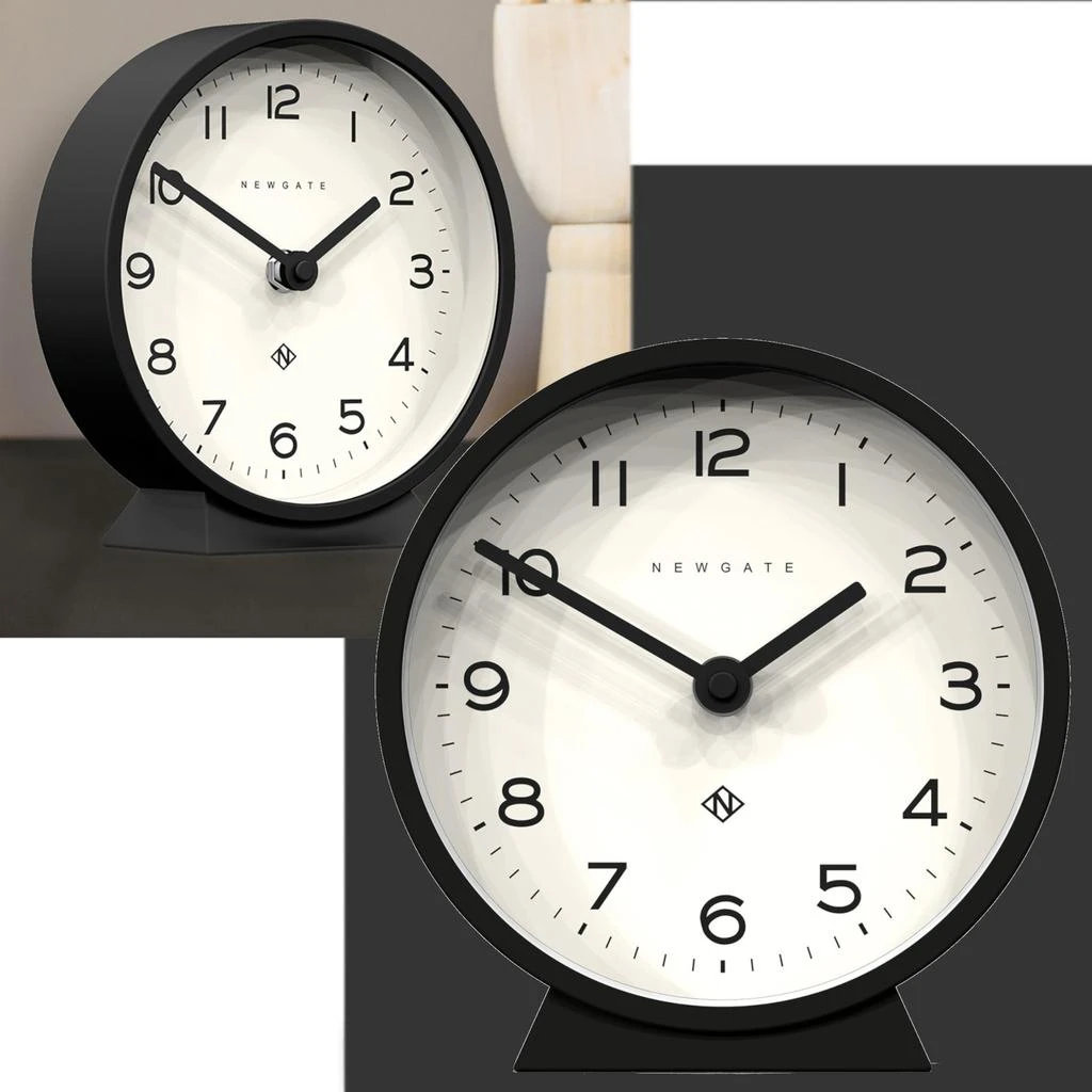 商品Newgate|M Mantel Echo Clock - Grey,价格¥366,第5张图片详细描述