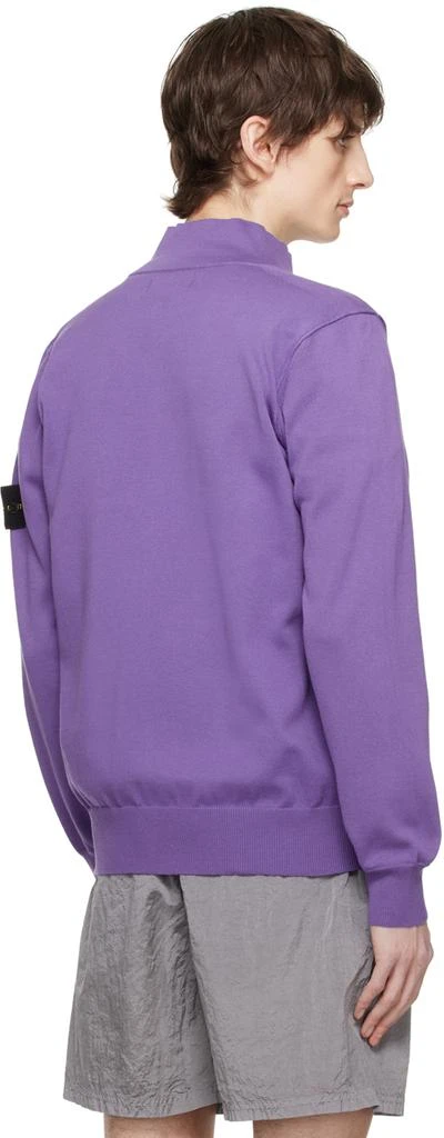 商品Stone Island|Purple Patch Sweater,价格¥3830,第3张图片详细描述