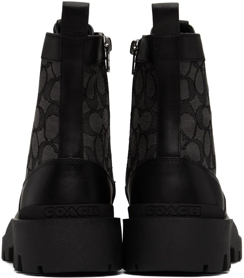 商品Coach|Black Citysole Boots,价格¥1119,第2张图片详细描述