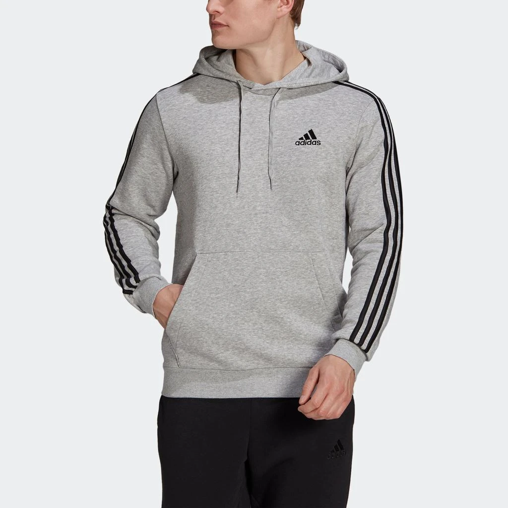 Men's adidas Essentials Fleece 3-Stripes Hoodie 商品