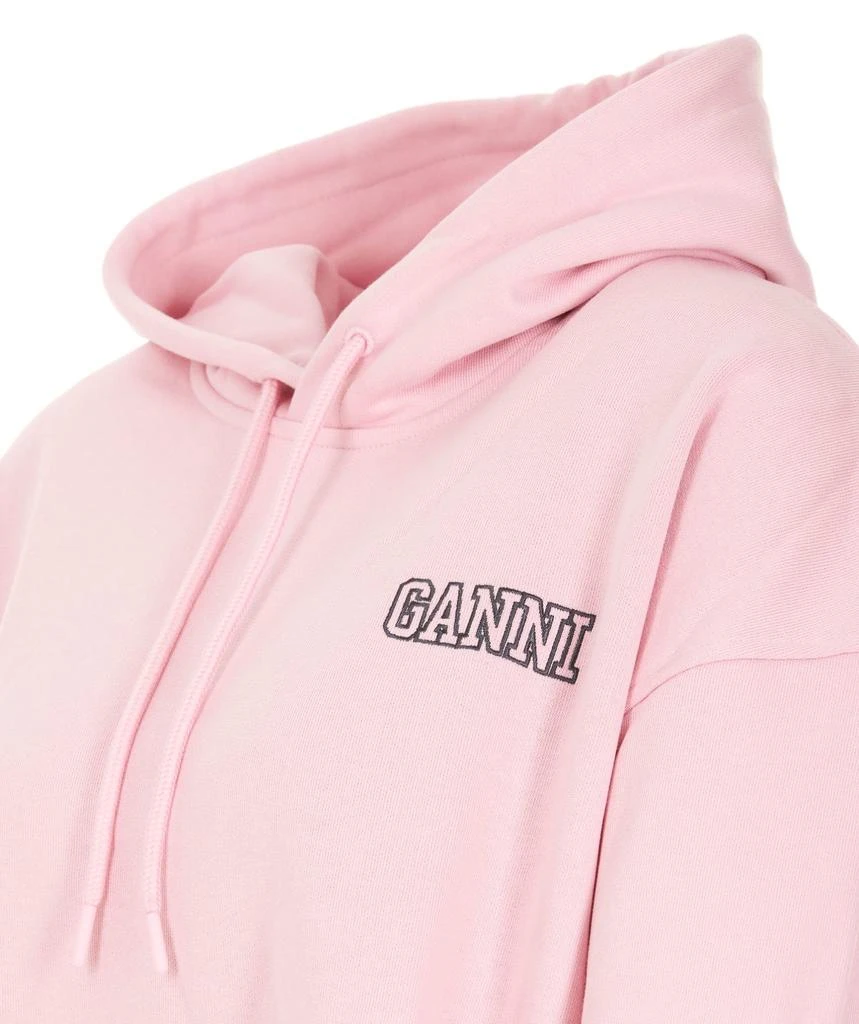 商品Ganni|Ganni Oversized Hooded Sweatshirt,价格¥1185,第3张图片详细描述