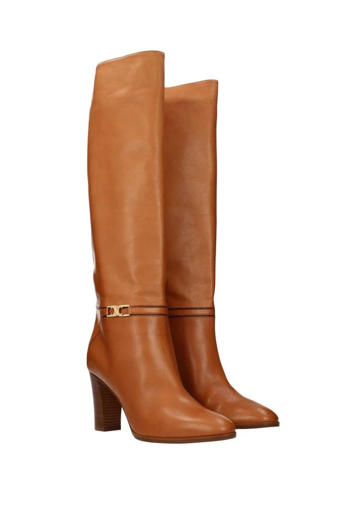 商品Celine|Boots Leather Brown Tan,价格¥9573,第2张图片详细描述