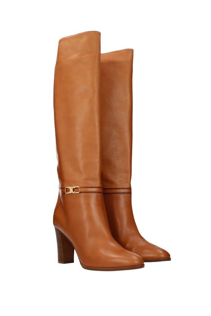 商品Celine|Boots Leather Brown Tan,价格¥9085,第4张图片详细描述