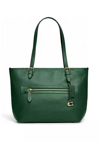 商品Coach|Polished Pebble Leather Taylor Tote Bag,价格¥2421,第3张图片详细描述