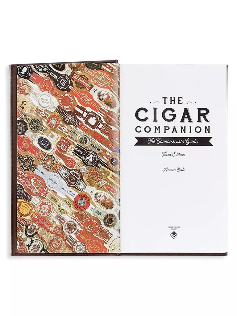 商品Graphic Image|''The Cigar Companion'' Leather-Bound Book,价格¥786,第3张图片详细描述